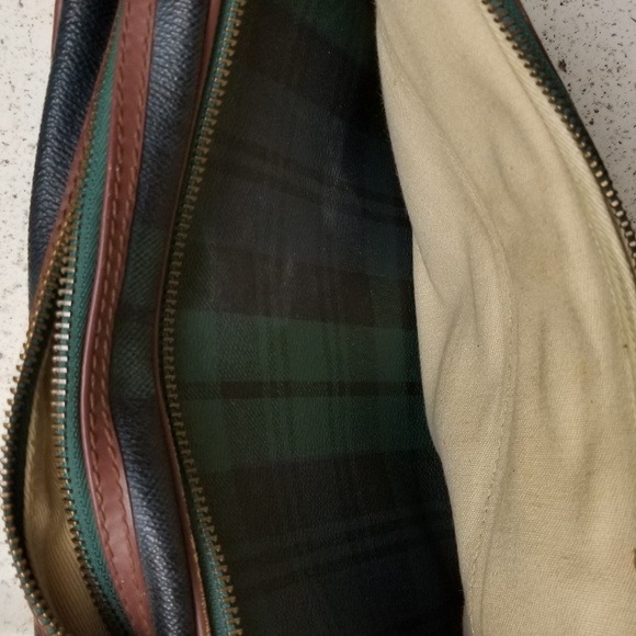 Vintage Polo Ralph Lauren Blackwatch Plaid Bag - Picture 6 of 8